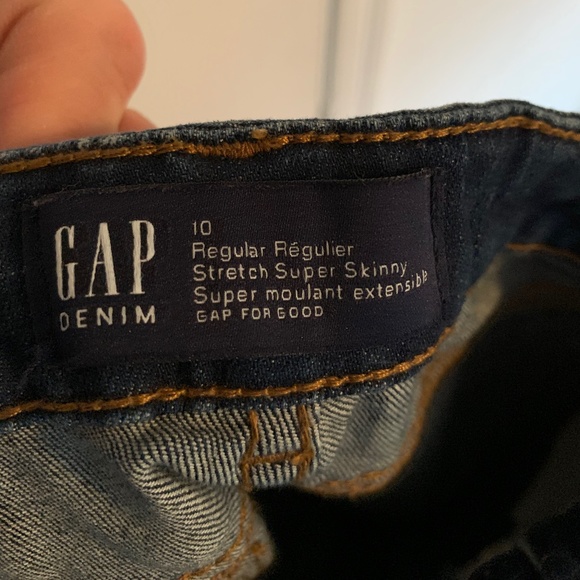 Girls Gap Skinny Jeans - Picture 3 of 3